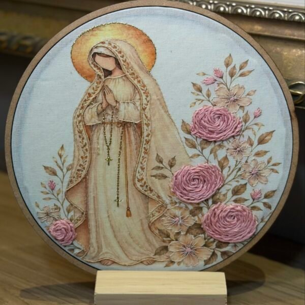 . Quadrinho Nossa Senhora Mãe do Infinito Amor .